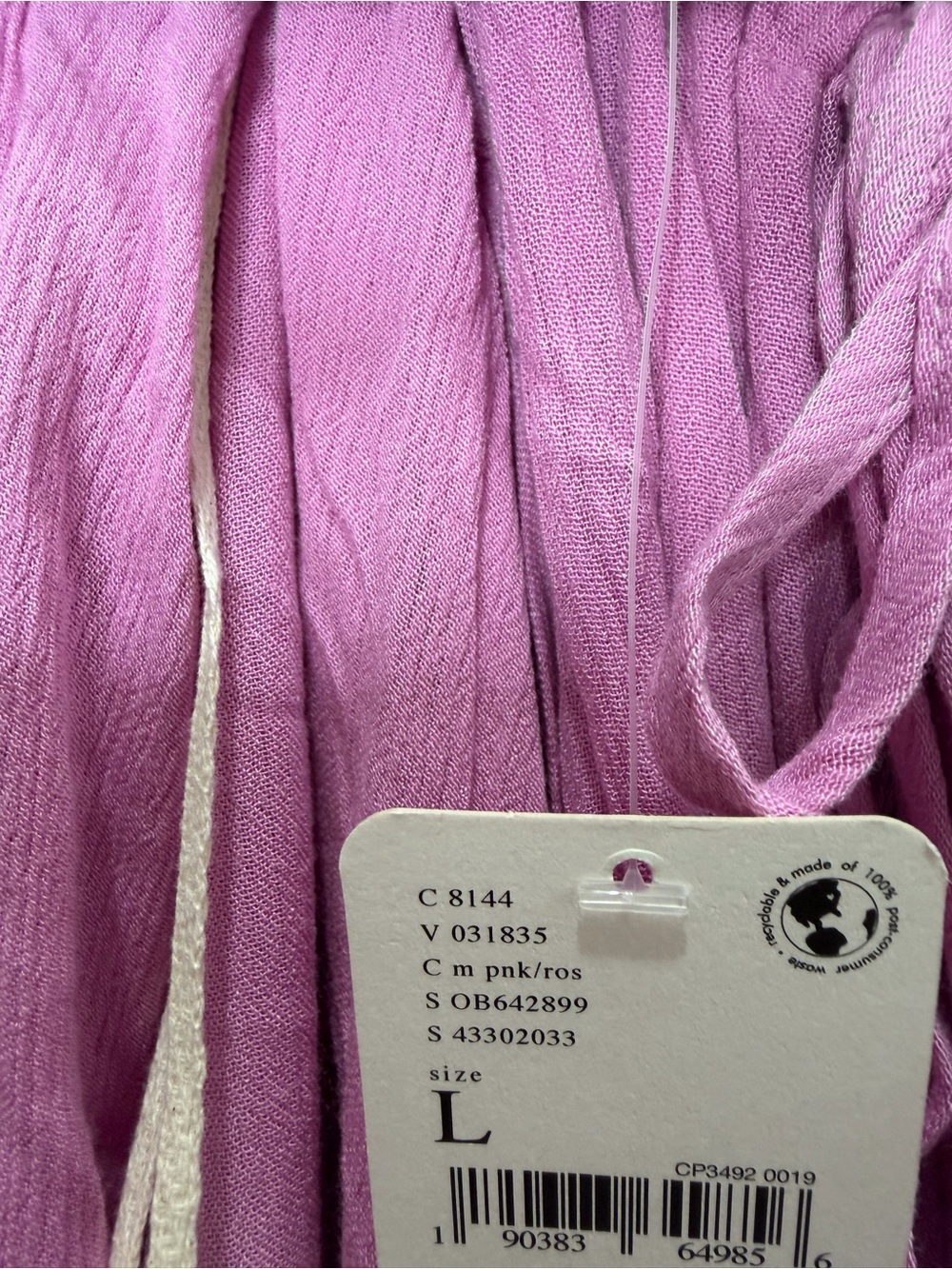 Free People Lille Maxi Dress Size Large Pink Purple NWT!! - Picture 11 of 12